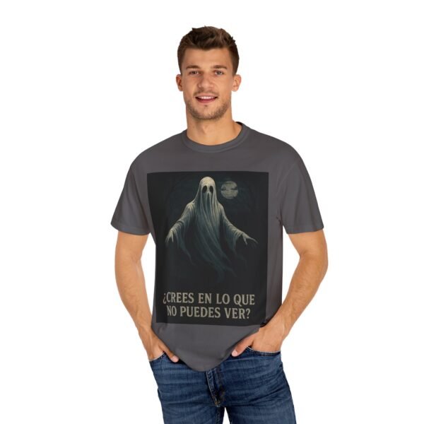 Spooky Ghost T-Shirt, Unisex Garment-Dyed Tee, Halloween Shirt, Vintage Graphic Tee, Alternative Apparel, Unique Gift Idea - Image 21