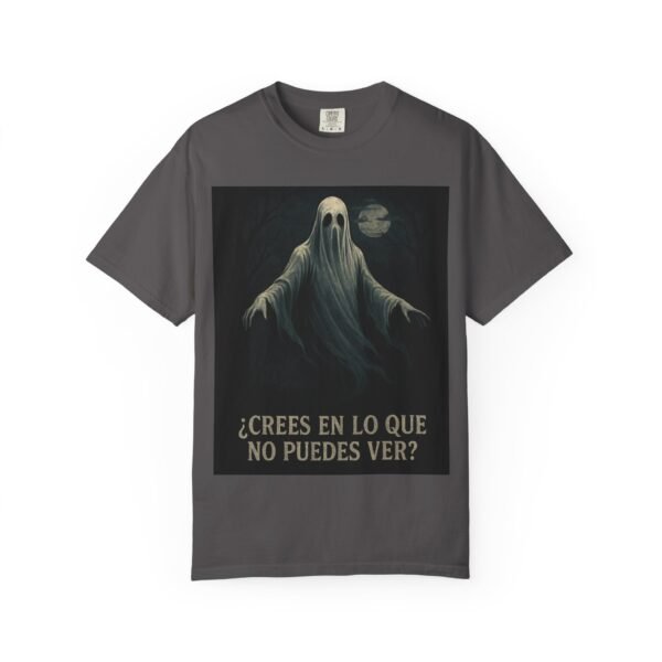 Spooky Ghost T-Shirt, Unisex Garment-Dyed Tee, Halloween Shirt, Vintage Graphic Tee, Alternative Apparel, Unique Gift Idea - Image 18