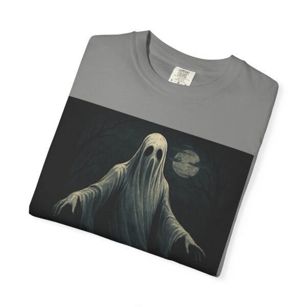 Spooky Ghost T-Shirt, Unisex Garment-Dyed Tee, Halloween Shirt, Vintage Graphic Tee, Alternative Apparel, Unique Gift Idea - Image 16