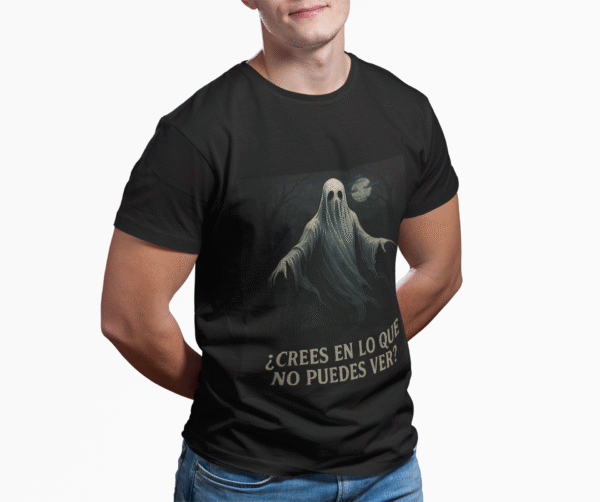 Spooky Ghost T-Shirt, Unisex Garment-Dyed Tee, Halloween Shirt, Vintage Graphic Tee, Alternative Apparel, Unique Gift Idea - Image 22