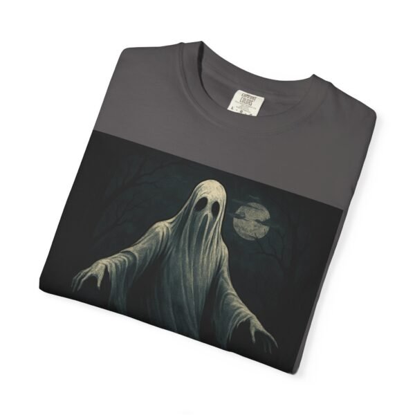 Spooky Ghost T-Shirt, Unisex Garment-Dyed Tee, Halloween Shirt, Vintage Graphic Tee, Alternative Apparel, Unique Gift Idea - Image 20