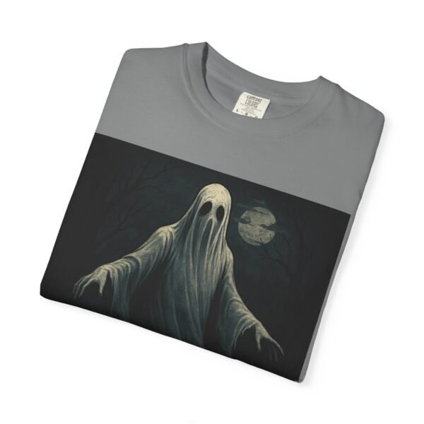 Spooky Ghost T-Shirt, Unisex Garment-Dyed Tee, Halloween Shirt, Vintage Graphic Tee, Alternative Apparel, Unique Gift Idea - Image 12