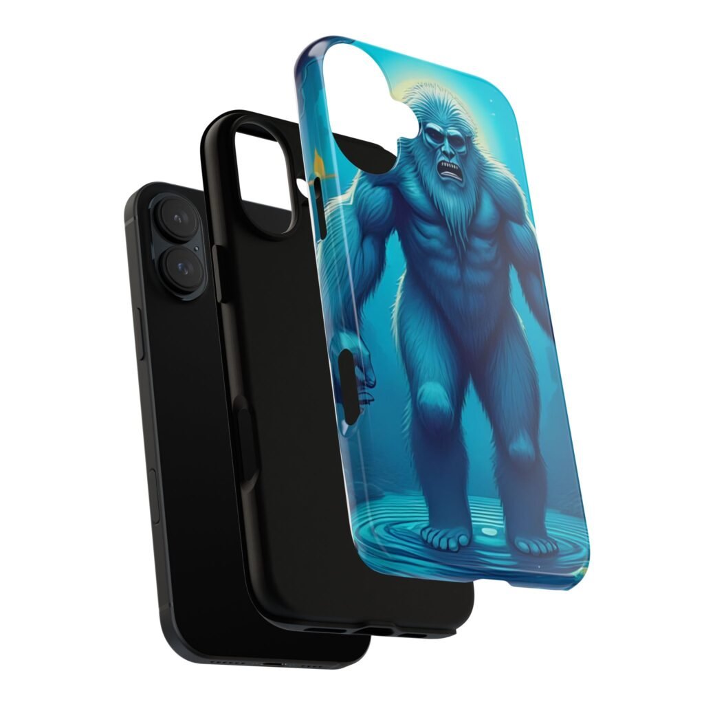 Yeti Phone Case – Tough Cases, Bigfoot, Monster Phone Cover, Unique Cell Phone Accessories, Gifts for Yeti Lovers