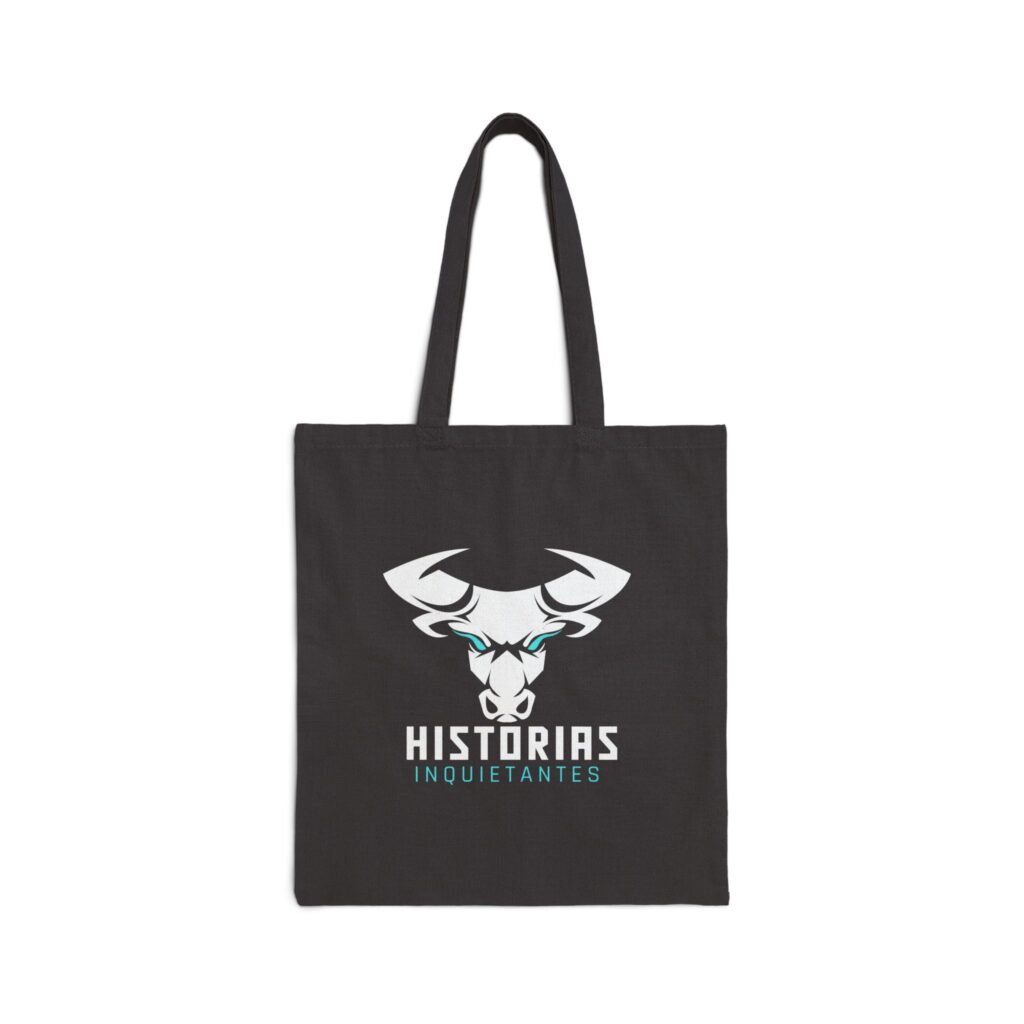 Bolsa Tote Calavera de Toro | Lona de Algodón 12 oz