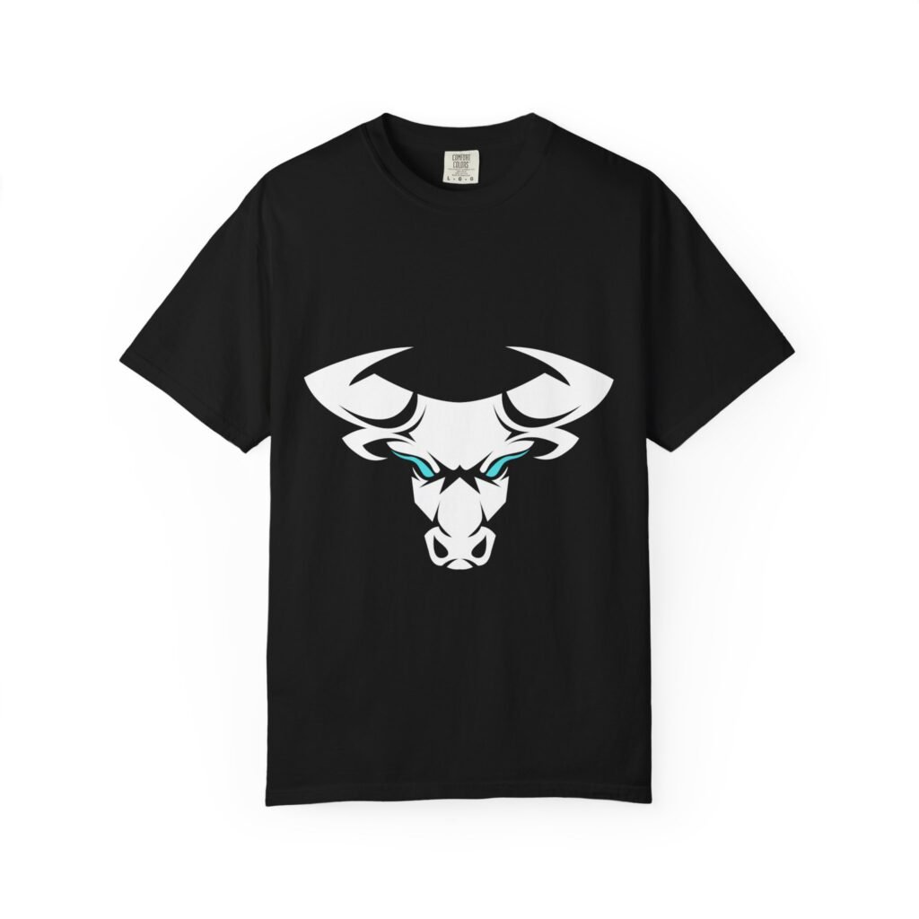 Bull Head T-Shirt — Bold Minimalist Bull Graphic Tee
