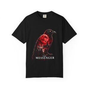 The Messenger Raven T-Shirt — Gothic Crow Graphic Tee