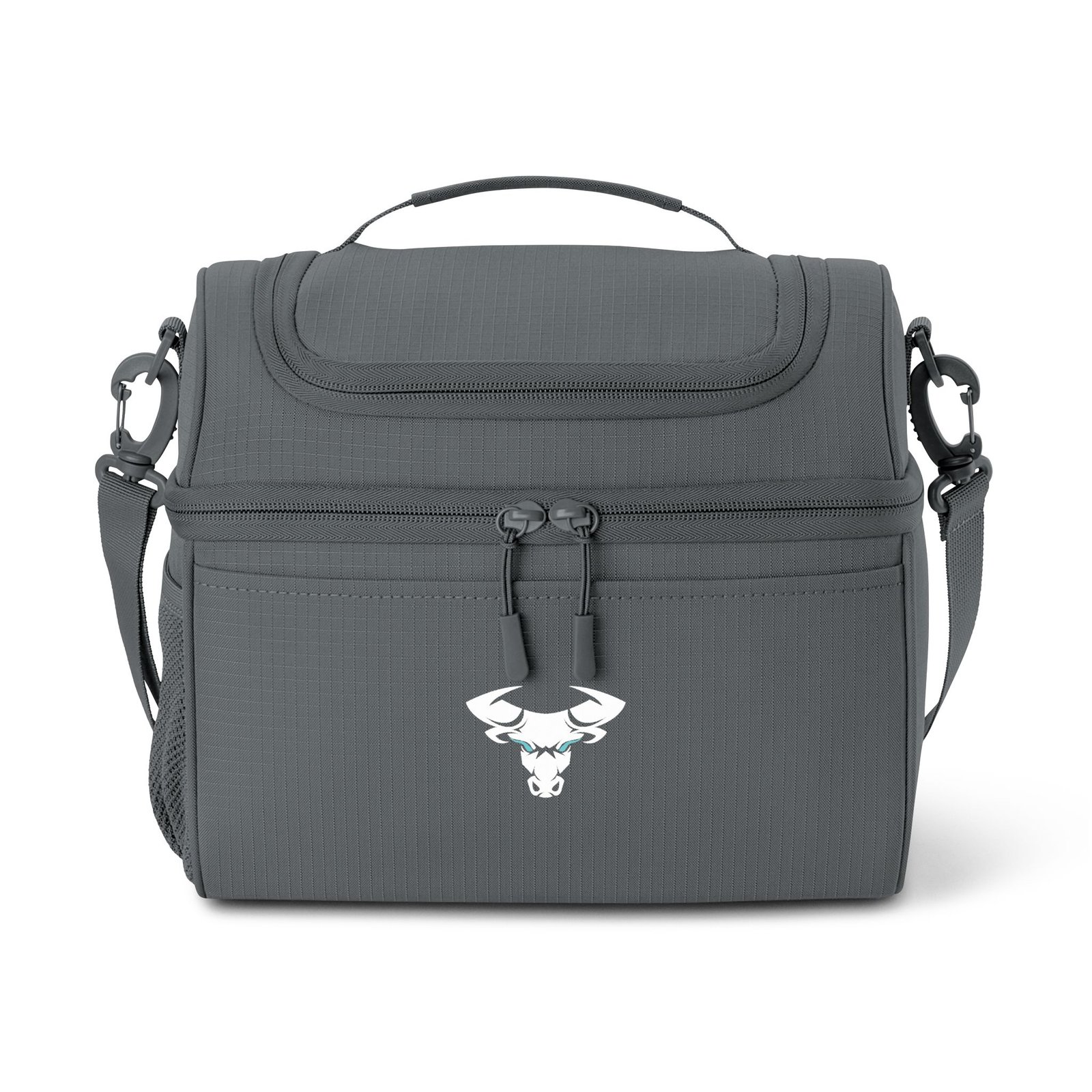 Insulated Bull Logo Cooler Bag - Portable Lunch & Picnic Cooler - Image 3